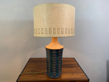 1960s Danish Soholm Bornholm Stentoj Stoneware Table Lamp