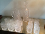 Whitefriars Glacier Crystal Set