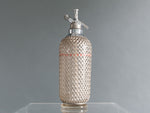 VINTAGE GLASS & METAL MESH SPARKLETS SODA SYPHON