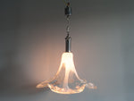 1960s Italian Murano Pendant Light by Mazzega