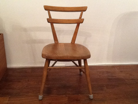 Ercol Children's Yellow Dot Chair