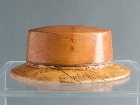 Vintage Wooden Hat Block