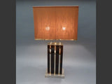 Italian 1960s Lamp & Original Square Shade