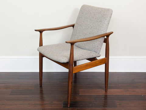1960's Parker Teak Carver Dining Chair