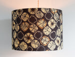 Large Retro Tie Dyed Lampshade