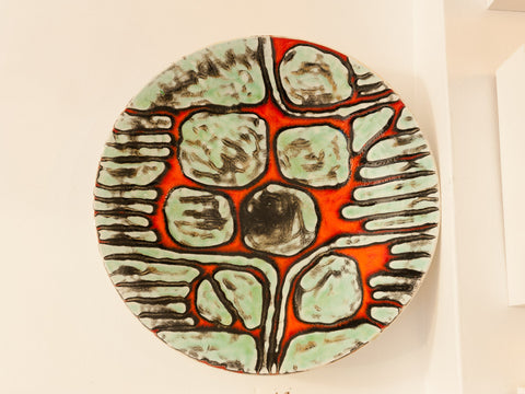 Large Poole Pottery Wall Charger