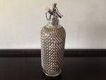 VINTAGE GLASS & METAL MESH SPARKLETS SODA SYPHON