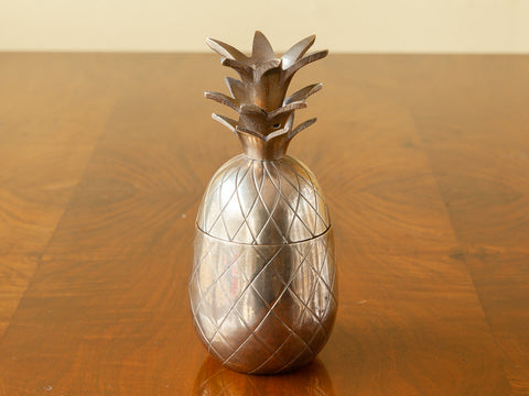 Small Vintage Hollywood Brass Pineapple