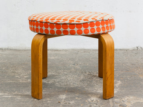 Midcentury Bentwood Ply Foot Stool
