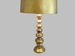 Pair 1950's Solid Brass Stiffel Table Lamps