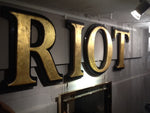 Vintage Pub Signage - R.I.O.T