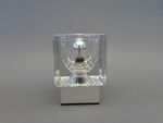 Pair of Peill & Putzler Glass Cube Table Lamps