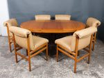 1960S WHITE & NEWTON DINING TABLE & SIX CHAIRS