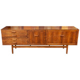 1960s Bath Cabinet Makers Rosewood Veneer Sideboard