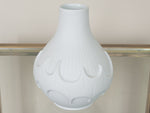 Large 1970's German White Bisque Batman Vase by Werner Uhl for Scherzer