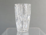 Vintage French Clear Glass Vase