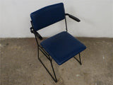4 x Ernest Race Stacking Arm Chairs