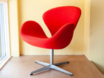 Vintage Danish Swan Chairs Arne Jacobsen Fritz Hansen