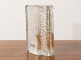 Vintage 1960's German Walther Glas 'Solifleur' Single Stem Rectangular Vase
