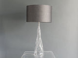 Crystal Swirl form Table Lamp Base