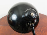VINTAGE MODEL 6556 DESK LAMP WITH A BLACK STEM BY CHRISTIAN DELL FOR KAISER IDELL