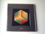 Op Art - Spotted Cube Vasarely Framed Print