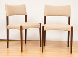 1960's Set of 6 Rosewood Dining Chairs by Aksel Bender Madsen & Ejner Larsen