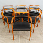 Pair of OD70 Kai Kristiansen Carver Dining Chairs for Oddense Maskinsnedkeri