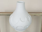 Large 1970's German White Bisque Batman Vase by Werner Uhl for Scherzer