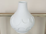 Large 1970's German White Bisque Batman Vase by Werner Uhl for Scherzer