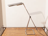 1970's Danish Minimalist Chrome Desk Lamp by Abo Randers