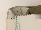 VINTAGE FRENCH BEVELLED EDGED MIRROR