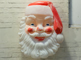 1960s Vintage Santa Claus Illuminated Face