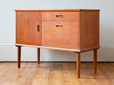 1960s Small Danish Teak Cabinet