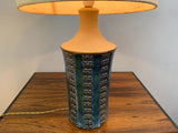 1960s Danish Soholm Bornholm Stentoj Stoneware Table Lamp