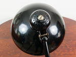 VINTAGE MODEL 6556 DESK LAMP WITH A BLACK STEM BY CHRISTIAN DELL FOR KAISER IDELL