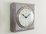 Vintage 1960's Junghans German Ceramic Wall Clock