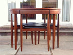 Hans Olsen for Frem Rojle Extending Dining Table & 4 Chairs