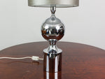 Large 1970's German Chrome Bubble Table Lamp by S�lken Leuchten