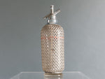 VINTAGE GLASS & METAL MESH SPARKLETS SODA SYPHON