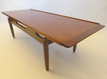 G Plan Long Teak Coffee Table 1960s