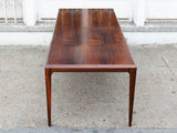 1960's Rosewood Coffee Table By Johannes Andersen For CFC Silkeborg