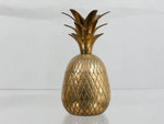 Small Vintage Brass Trinket Pineapple
