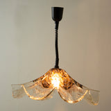 1970s Vistosi Italian Murano Glass Chandelier