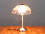 1970s Meblo iGuzzini Brushed Chrome Table Lamp