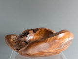 LARGE SOLID TEAK HANDMADE ROOT BOWL