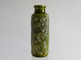 1970s Scheurich Green Jura Floor Vase