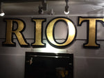 Vintage Pub Signage - R.I.O.T