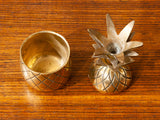 Small 1970's Vintage Hollywood Brass Pineapple