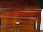 1960's Danish H.P. Hansen Rosewood and Steel Desk